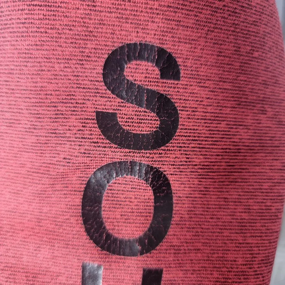 Soul Cycle Red Star Bra & Capri Leggings Set Sz Small - Image 12