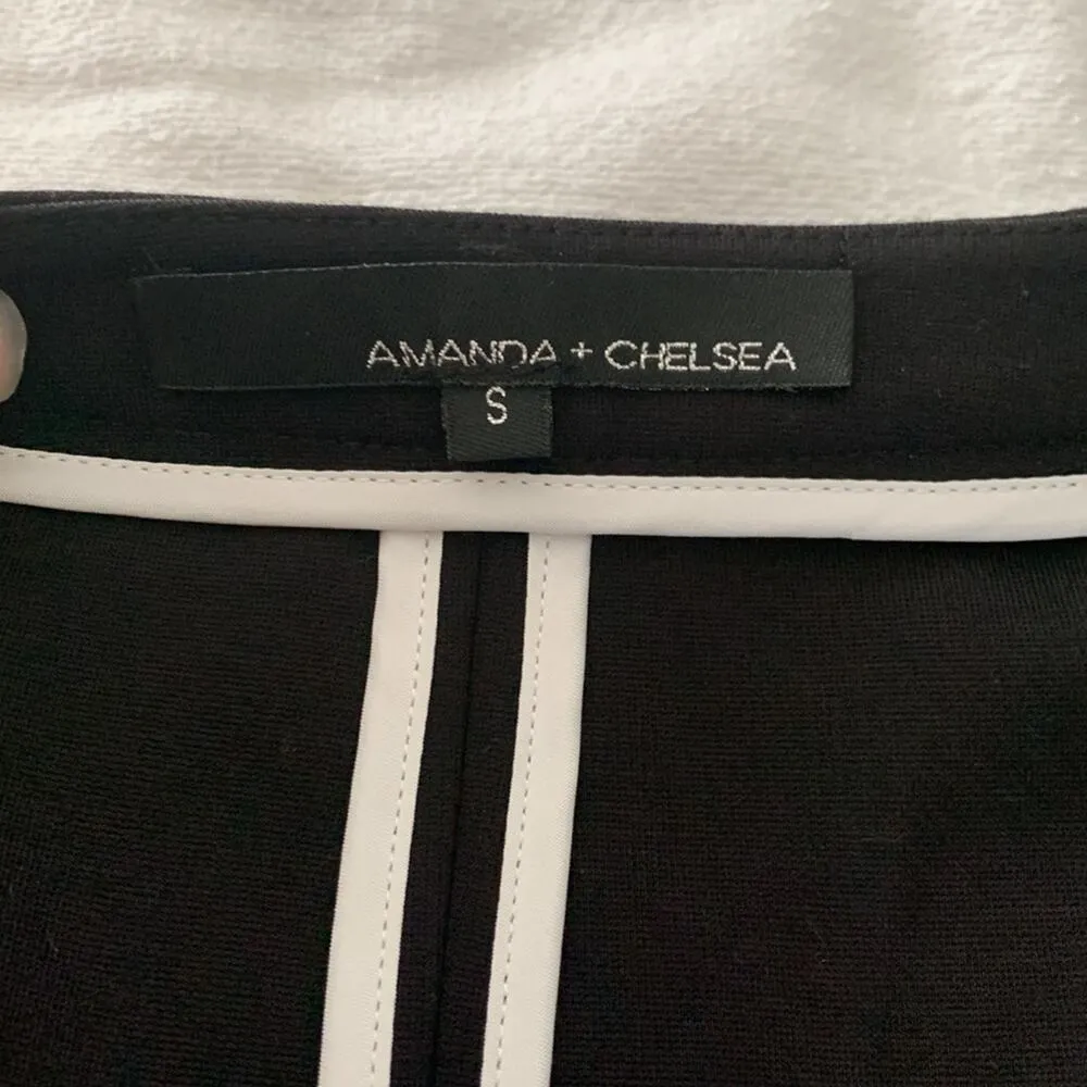 Nordstrom Amanda + chelsea black blazer womens small business casual academia pr - Image 4