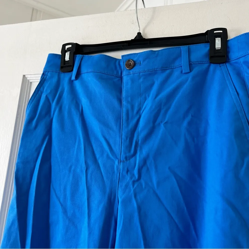 J. Crew Wide-leg chino pant in blue size 8T NWT - Image 5