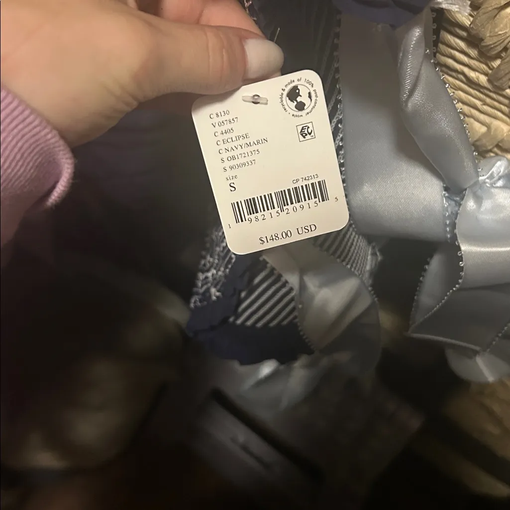 NWT Free People Bluebell Smocked Bodice Maxi Dress in Eclipse - Image 3