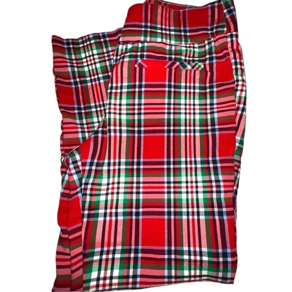 Crown & Ivy cute red plaid slacks. - Image 4