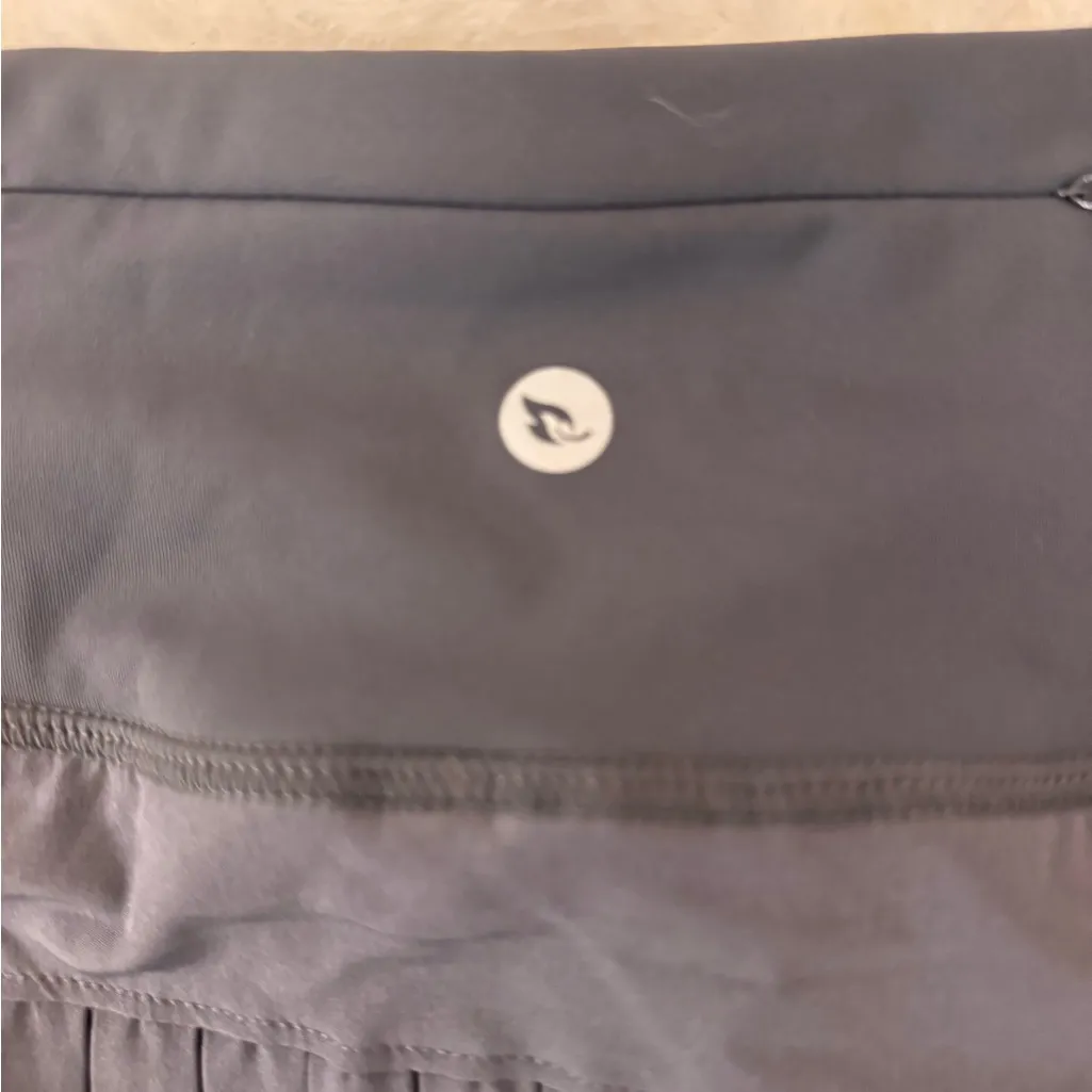 Baleaf Dark Gray Pleated Mini Skirt - Image 4