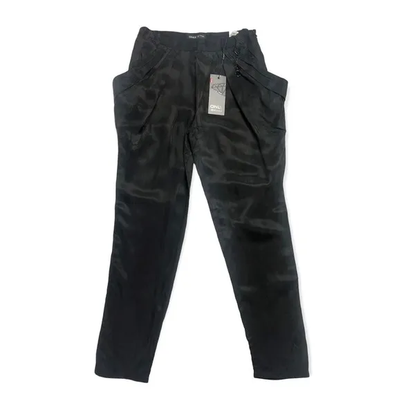 Only Luxury Edge Collection Bob Loose Tapered Satin Pant - Image 35