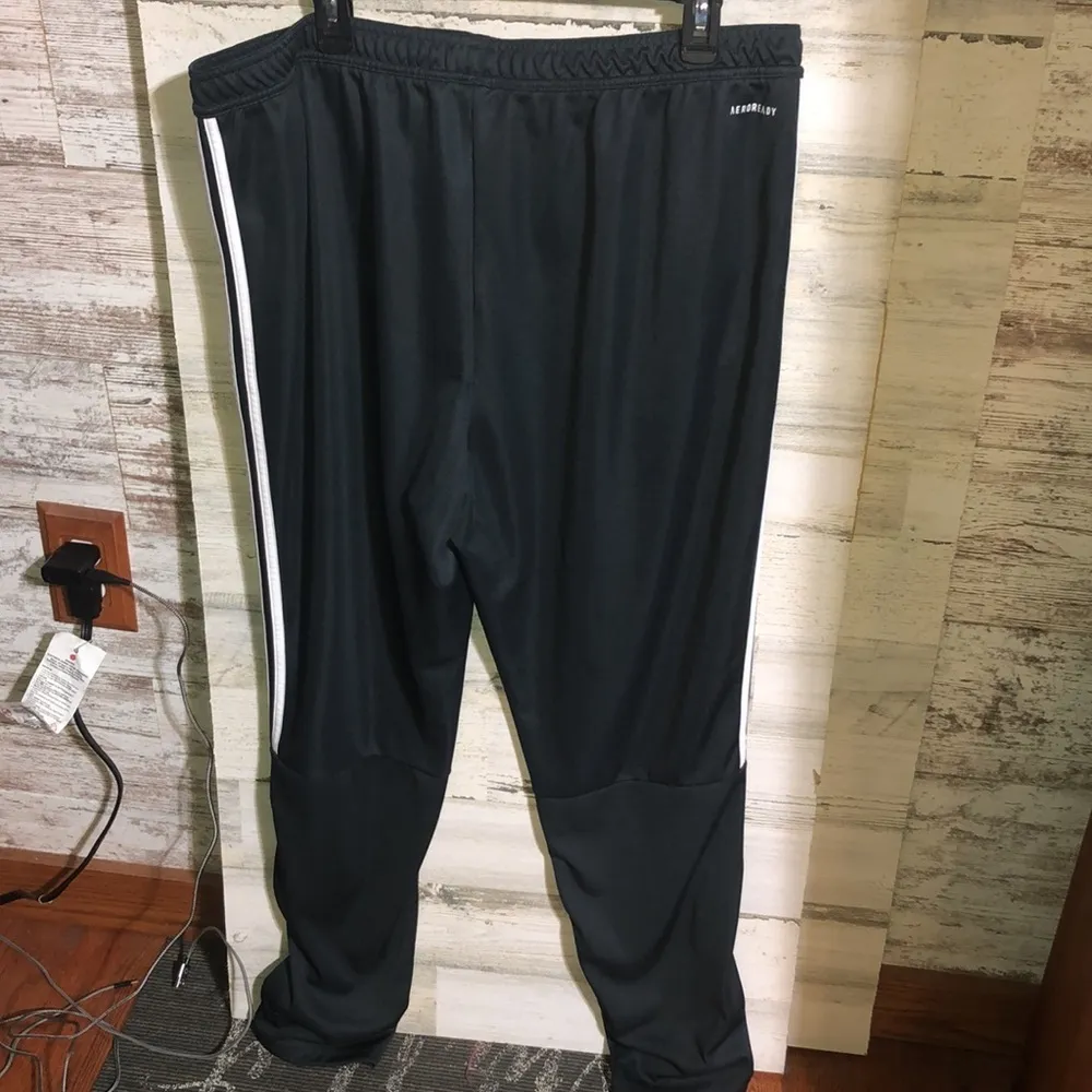 Adidas prime green pants aeroready pants size 2XL gray and white adidas …​ - Image 5