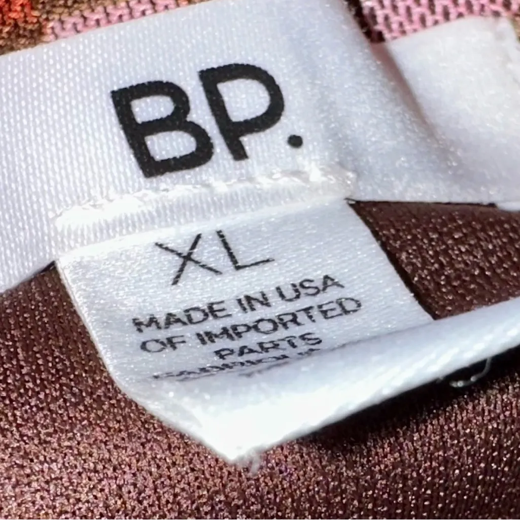 NWT‎ BP Mesh Checked Mini Skirt - XL - Image 3