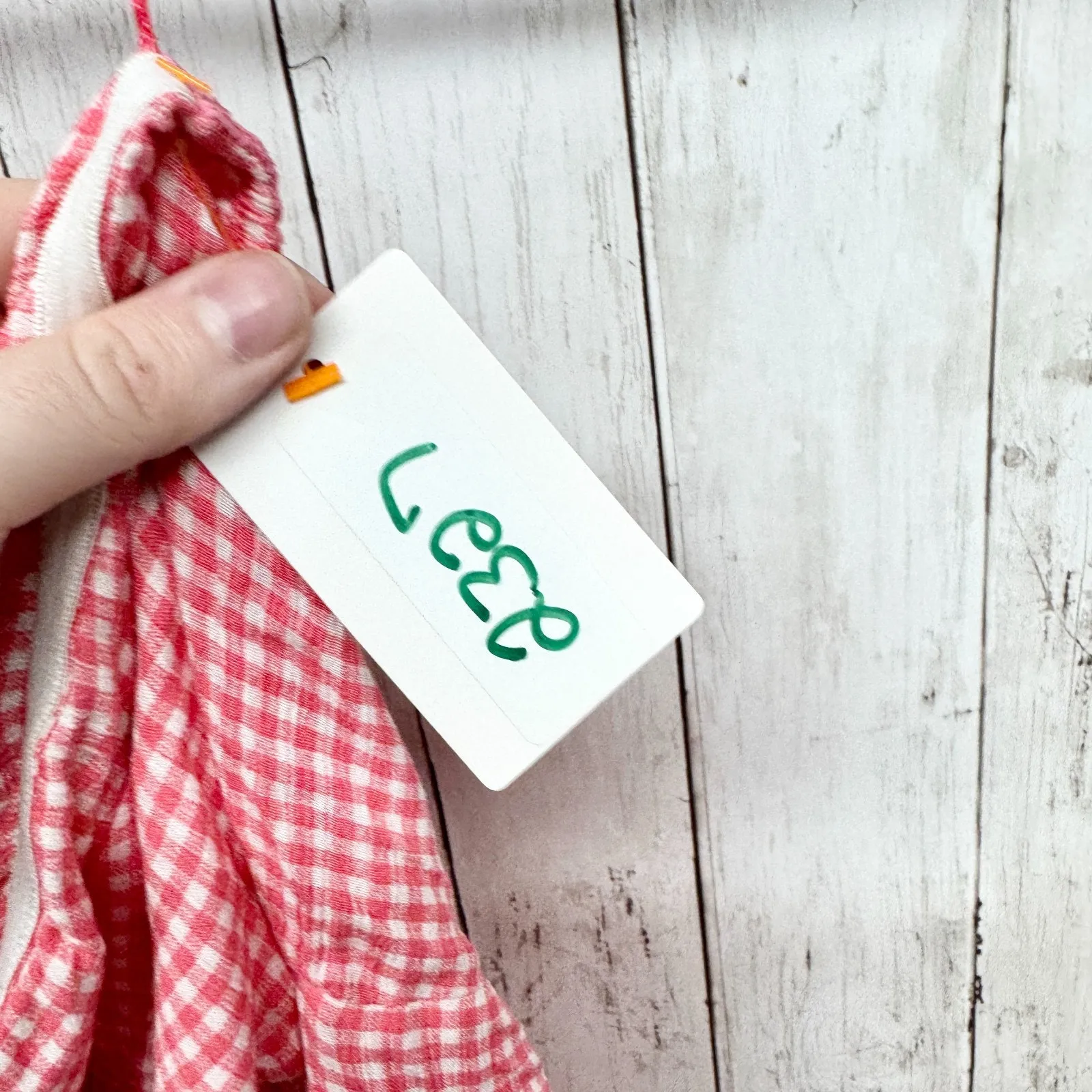 Luca + Grae Romper Women Cottage Small Red Gingham Plaid Tie Front Sleeveless - Image 6