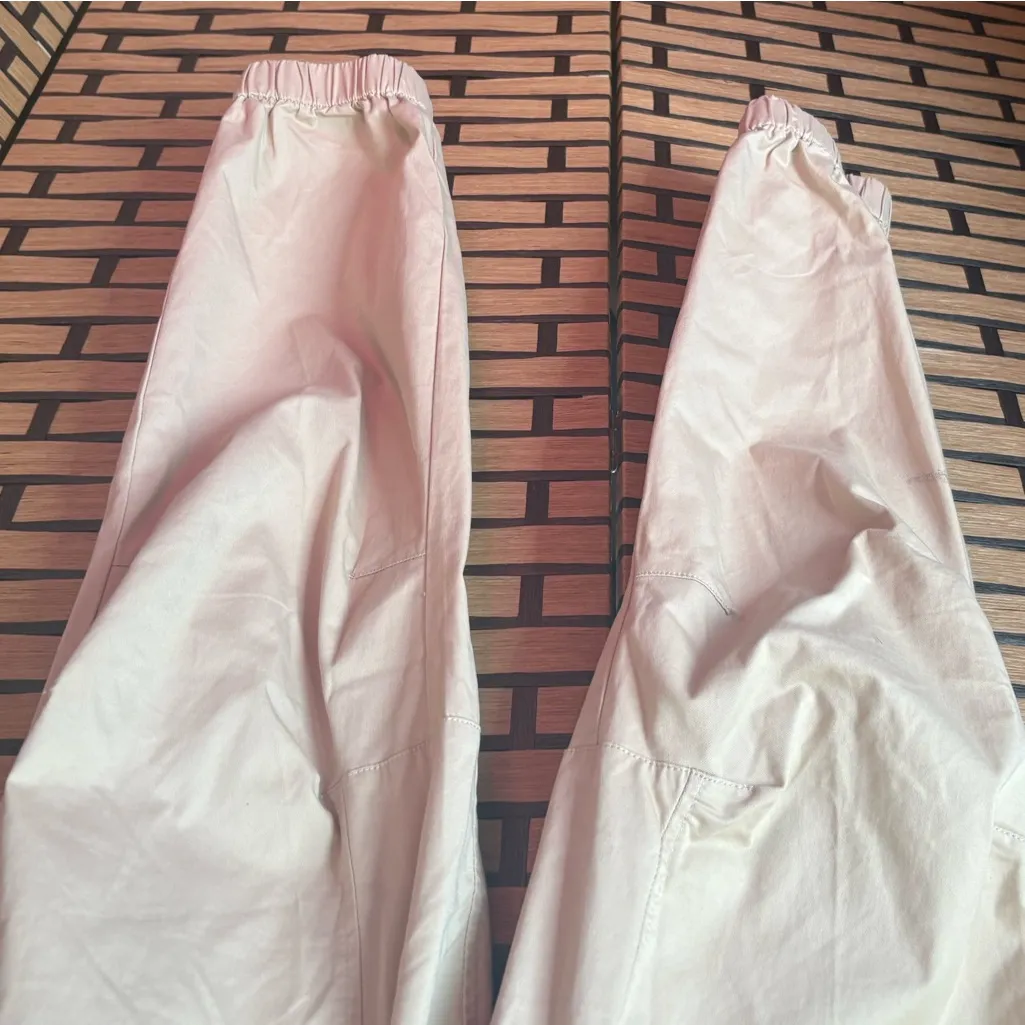 Hunter & Brown Khaki Joggers Size Large Tan - Image 5