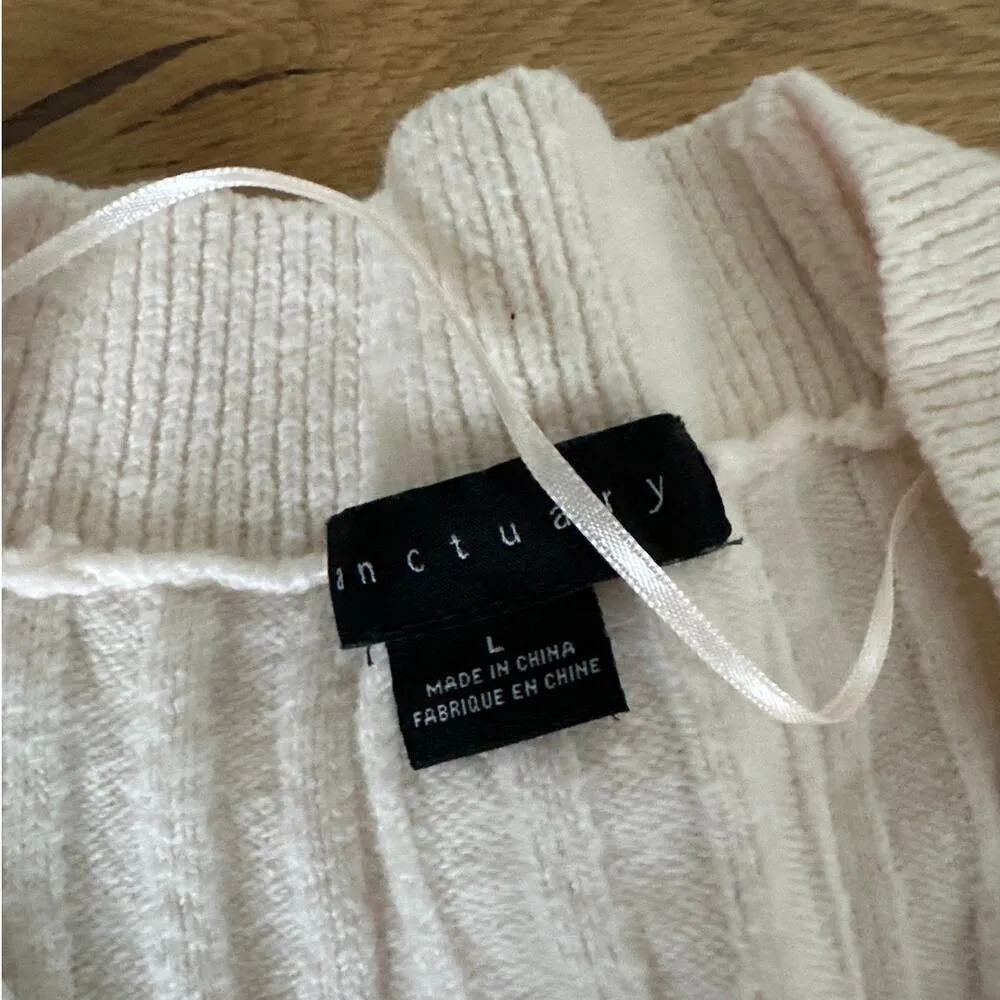 Sanctuary - Cozy Seeker Button Front Cardigan in Light Pink - Image 2