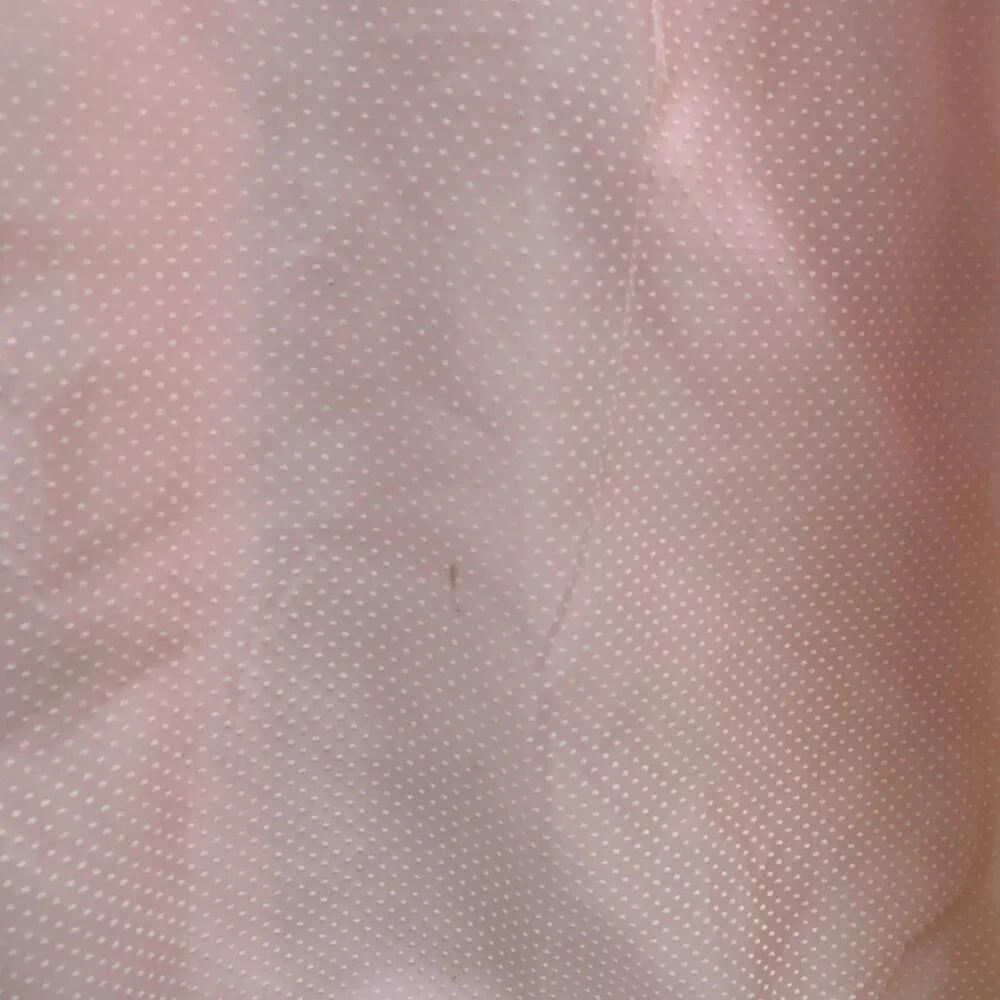 Vintage 60s Lorrie Deb pastel pink Swiss dot dress - Image 6