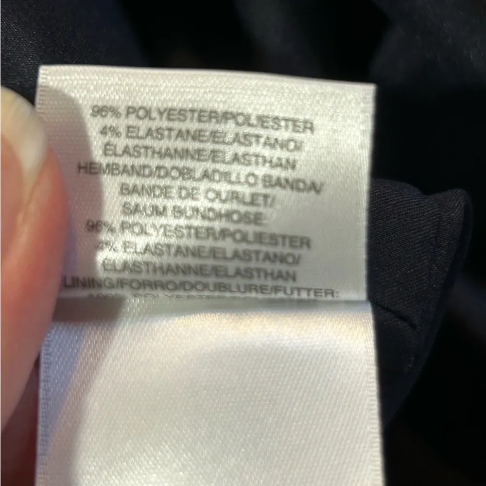 Jones New York Sleeveless Tri-Color Stretch Crepe Dress Tie Navy Size 6 NEW NWT - Image 15