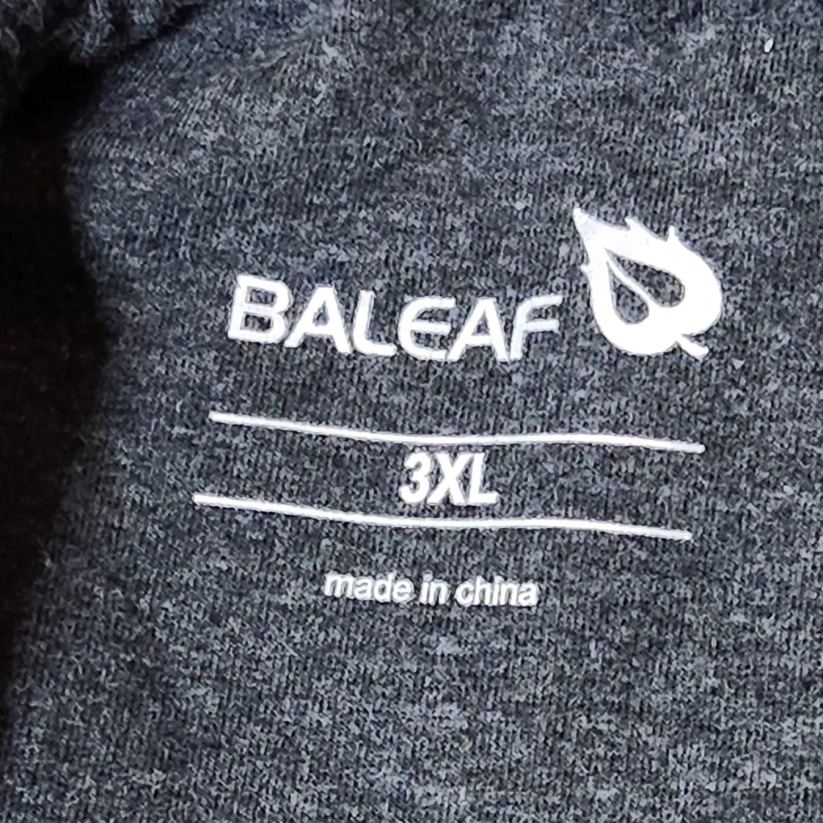 Baleaf Woman’s Charcoal Grey Sporty Athletic Short Bike Shorts Size 3XL - Image 3