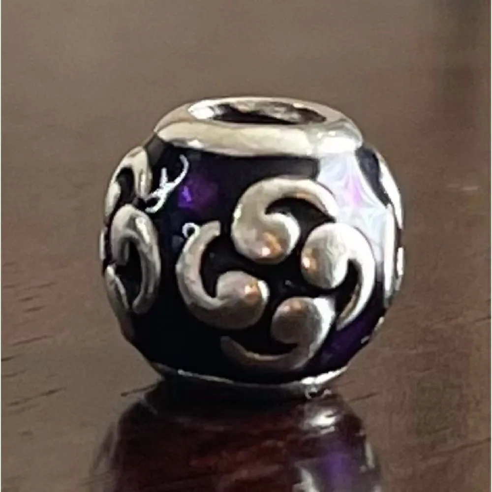 Pandora 925 Ale Purple Zen charm. - Image 7