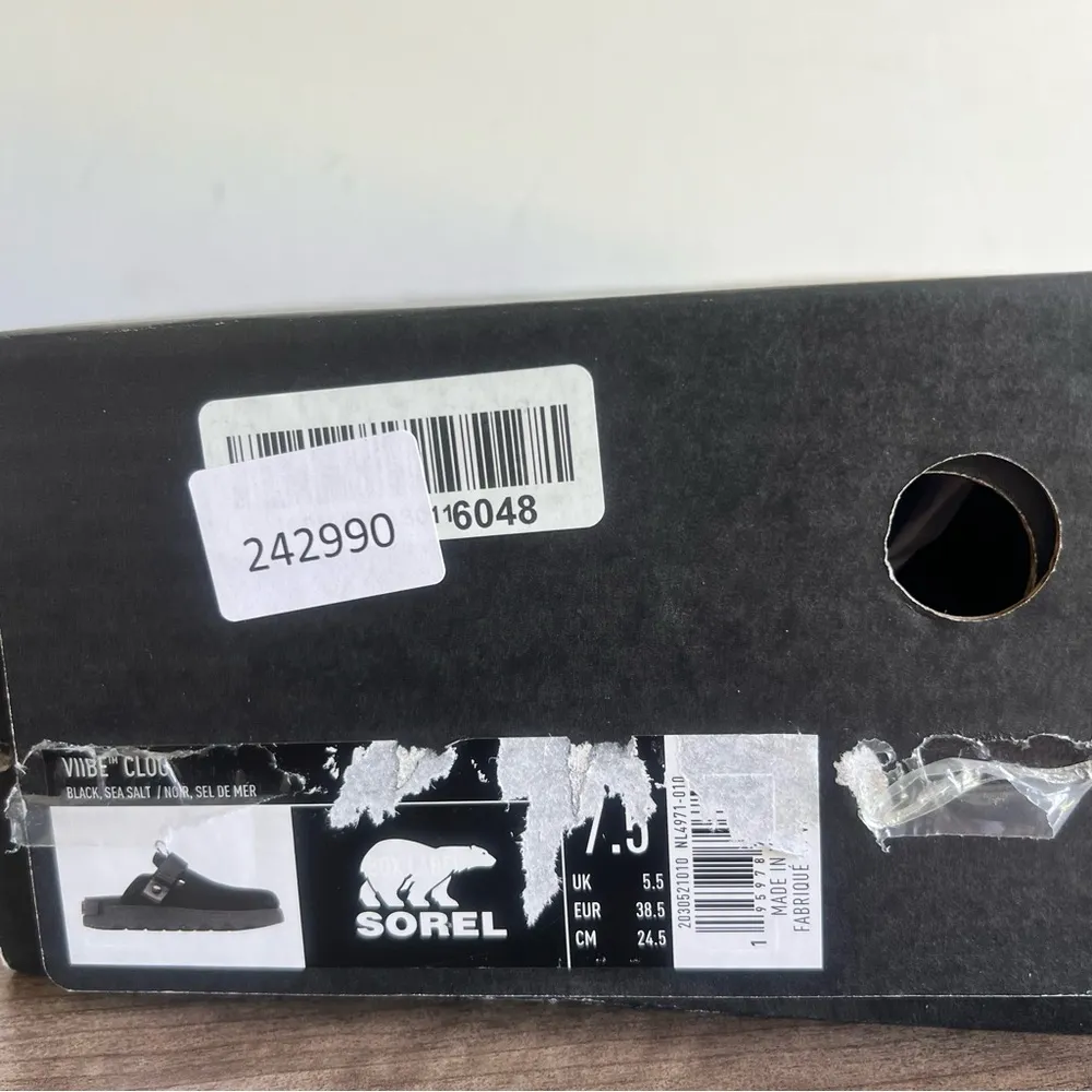 Sorel  Viibe Women's Clog Size 7.5 #263A - Image 2