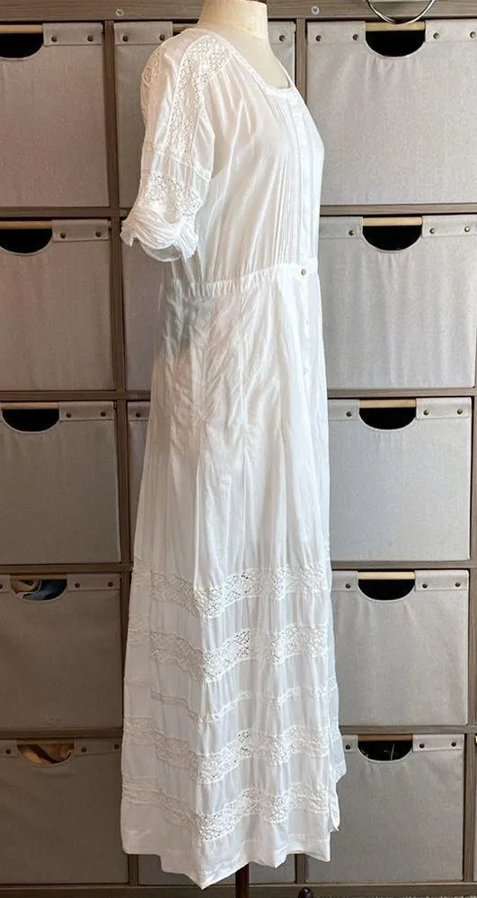 Love Shack Fancy Edie button down square neck maxi dress - Image 14