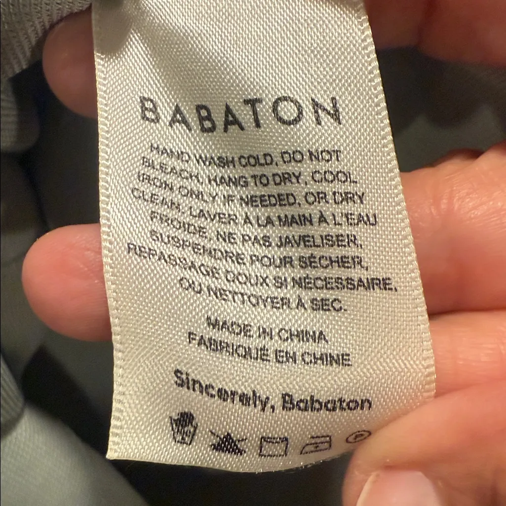 Babaton WOMENS  Light jacket  Shirt sage color small - Image 4