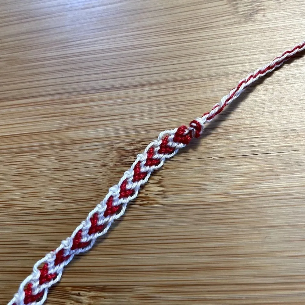 Royalty Woven Bracelet anklet trendy comfortable tie embroidery thread woven gif - Image 2