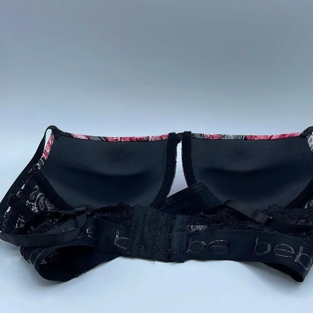 Bebe floral size 36C padded push up bra. - Image 3