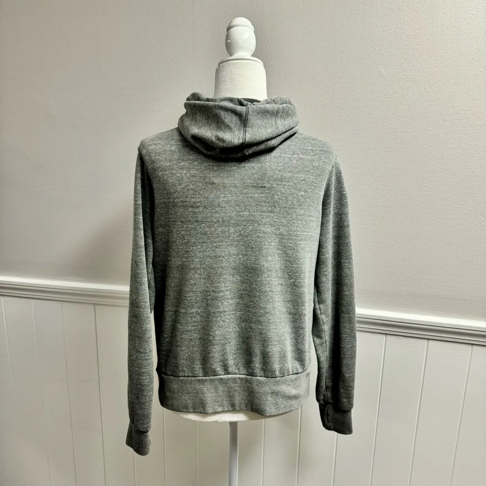 Ninja Pullover Hoodie Sweatshirt Light Grey Gray Small S - Image 13