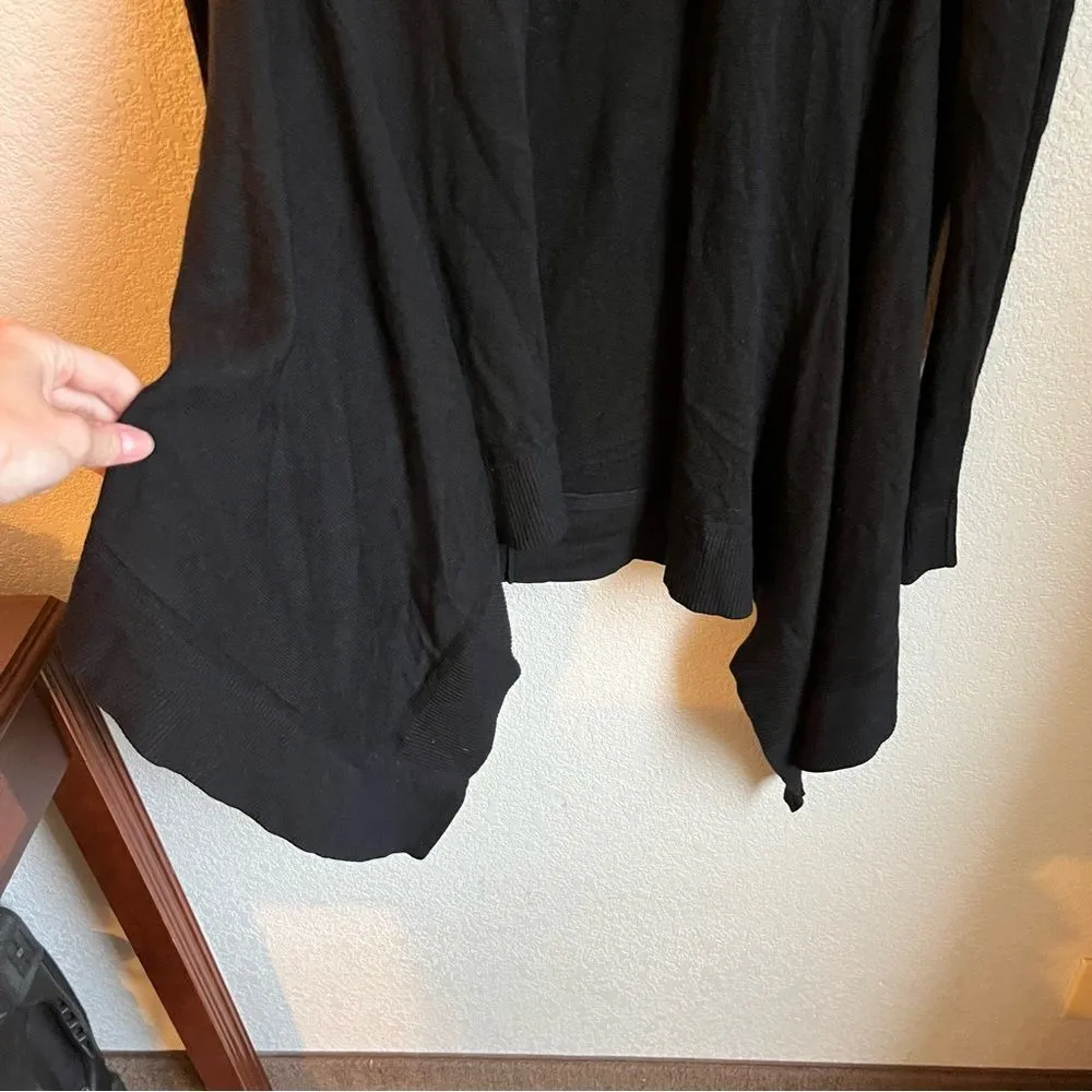 Lululemon Waterfall Black Open Cardigan - Image 6