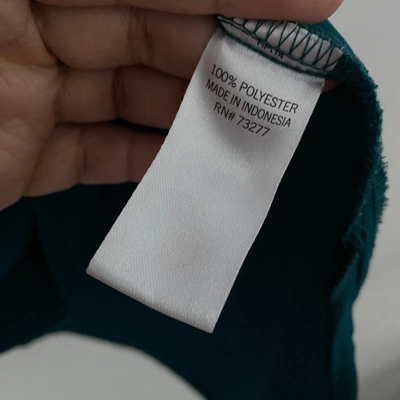 EVRI Women Teal V Neck Long Sleeve Tunic Top Plus Size 0X Loosefit Comfort Work Green Size L - Image 6