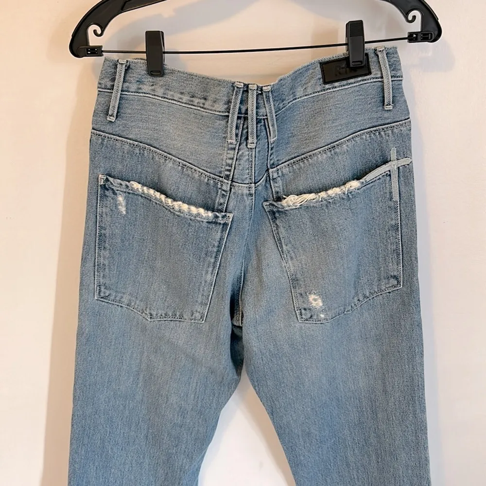 RtA Dexter Belted Jeans Clean Blue - Image 8