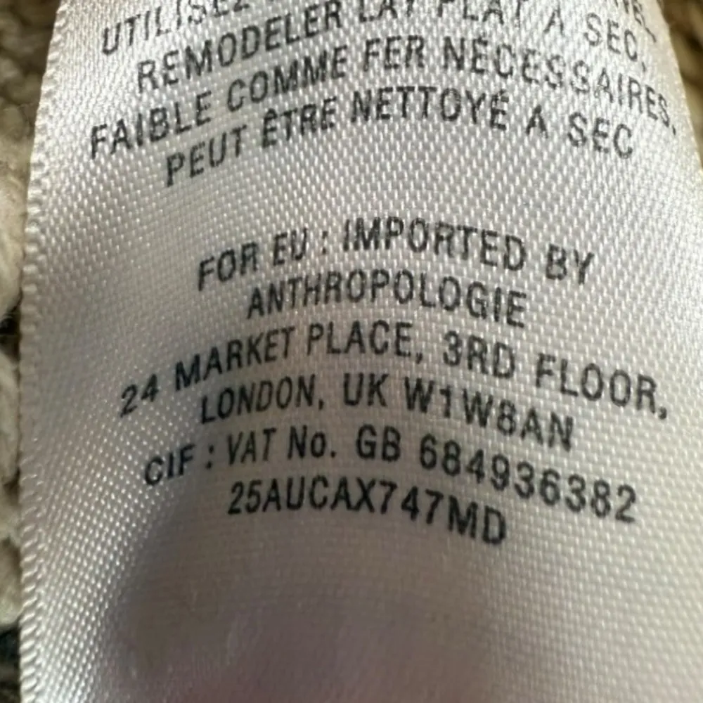 Anthropologie‎ Yellow Bird Chunky Cardigan Sweater Size XS - Image 16