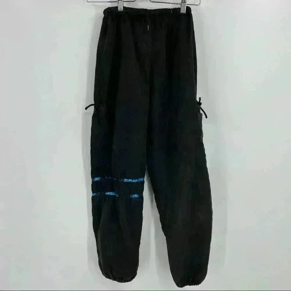 Revolution Women's Dancewear Black Peacock Pockets Pants Size‎ LC - Image 7
