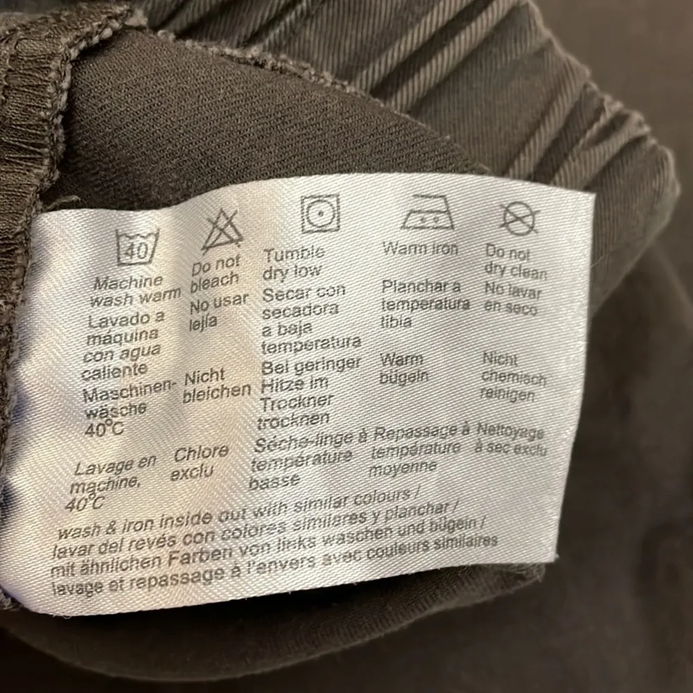 Espirit Chocolate Brown Pull On Elastic Waist Pants Size 2 - Image 11