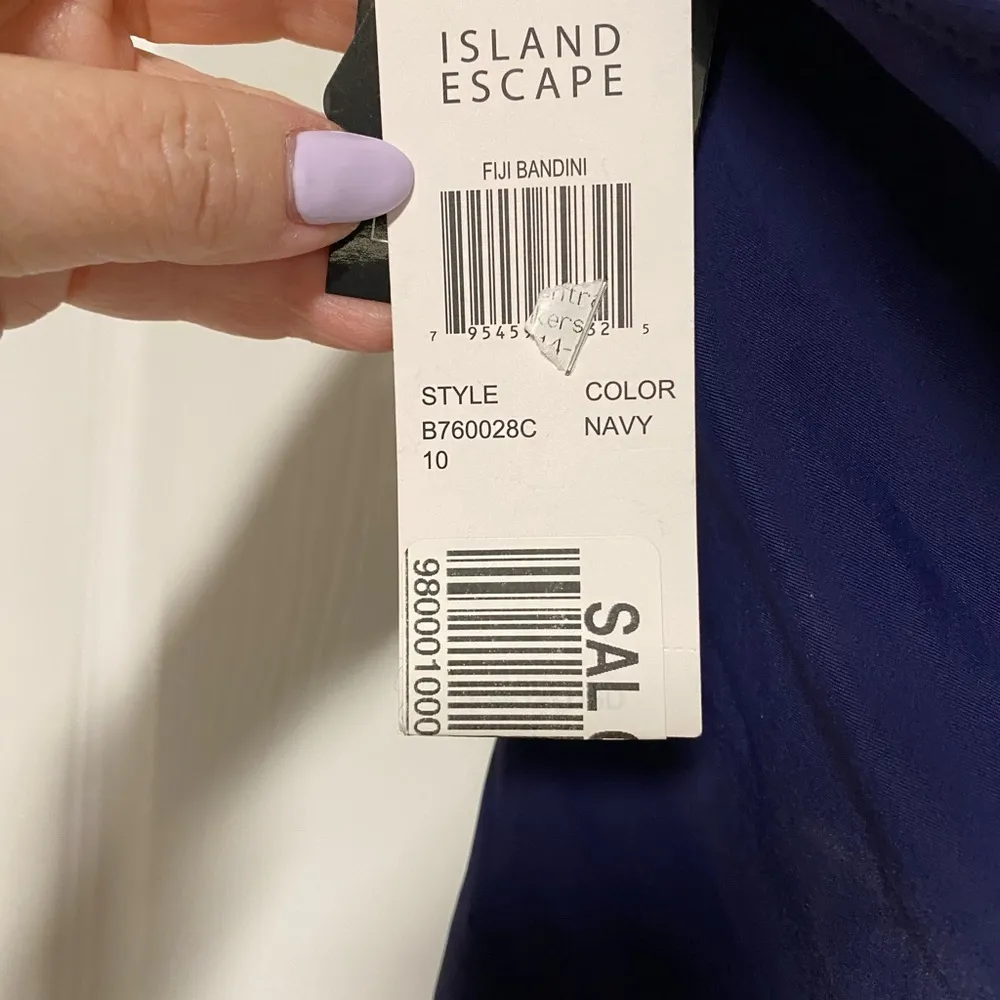 New Island Escape Created for Macy’s Tankini Top Size 10 - Image 5