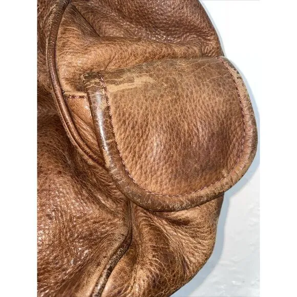 Vintage Y2K Juicy Couture Brown Leather Bag‎ Purse Logo Heart Meduim - Image 14