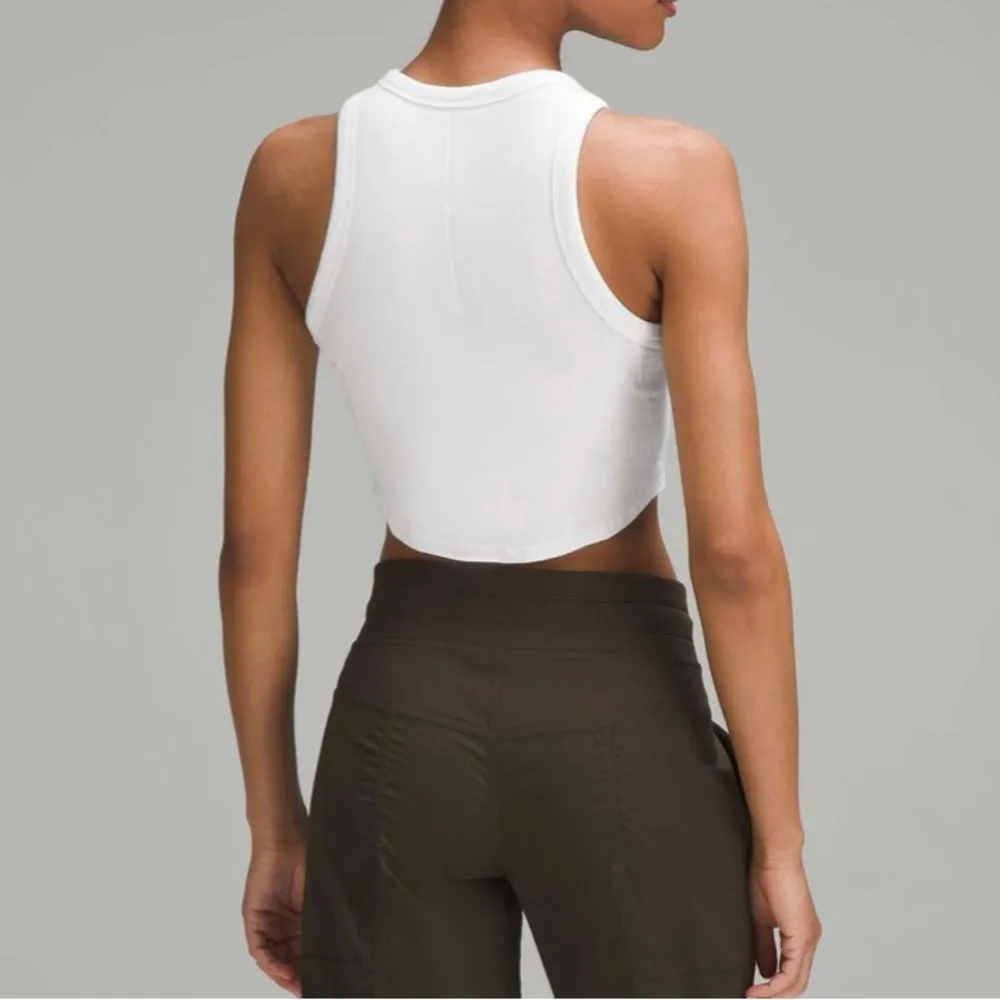 lululemon athletica Hold Tight Cropped Tank White-Size 0,2,4? - Image 7