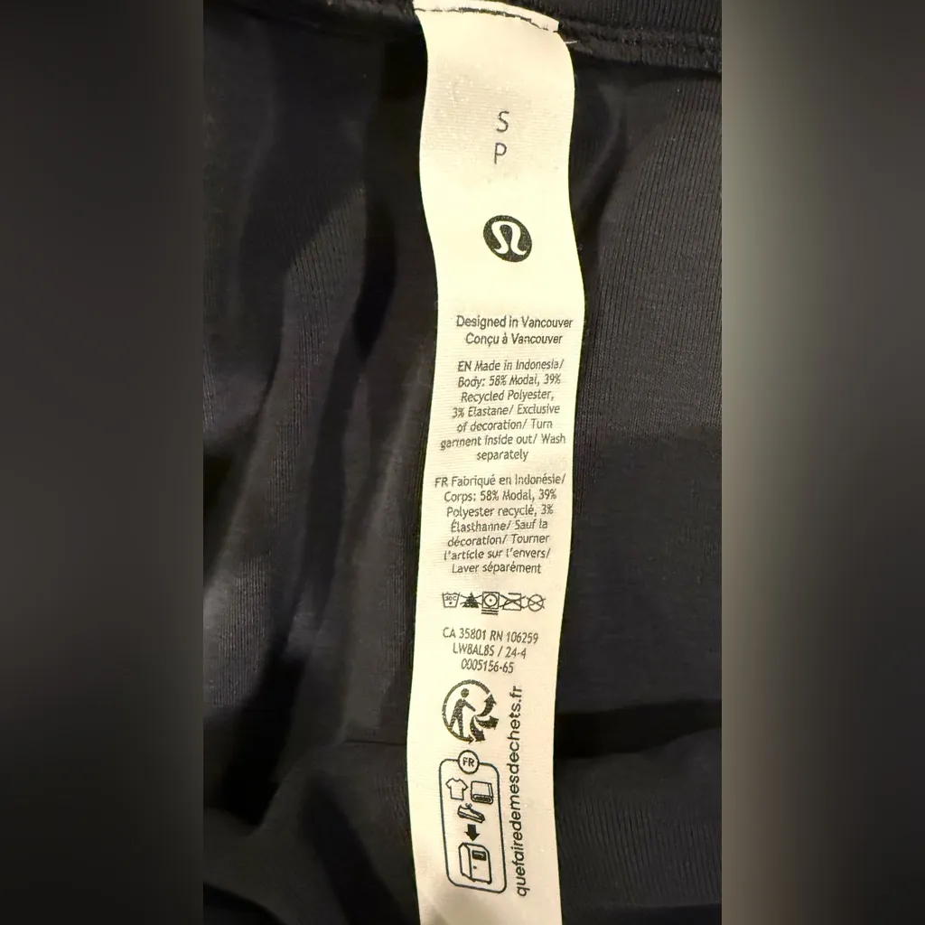 Lululemon Athletica Black Softstreme Column Midi Skirt - NWT! - Image 6