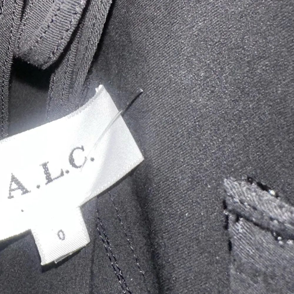 A.L.C. Black Amelie Midi Dress. Cut out Back, Sleeveless Women’s Size 0 A-line - Image 6