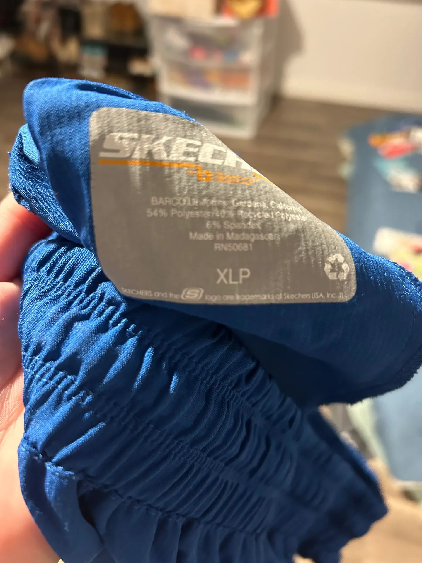 Skechers Royal Blue Scrub Pants  - Image 2