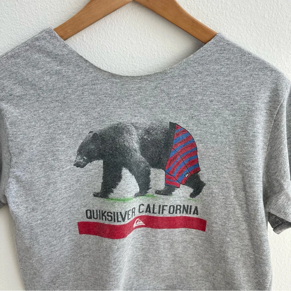 Quicksilver Off The Shoulder Cropped Tee - Image 2