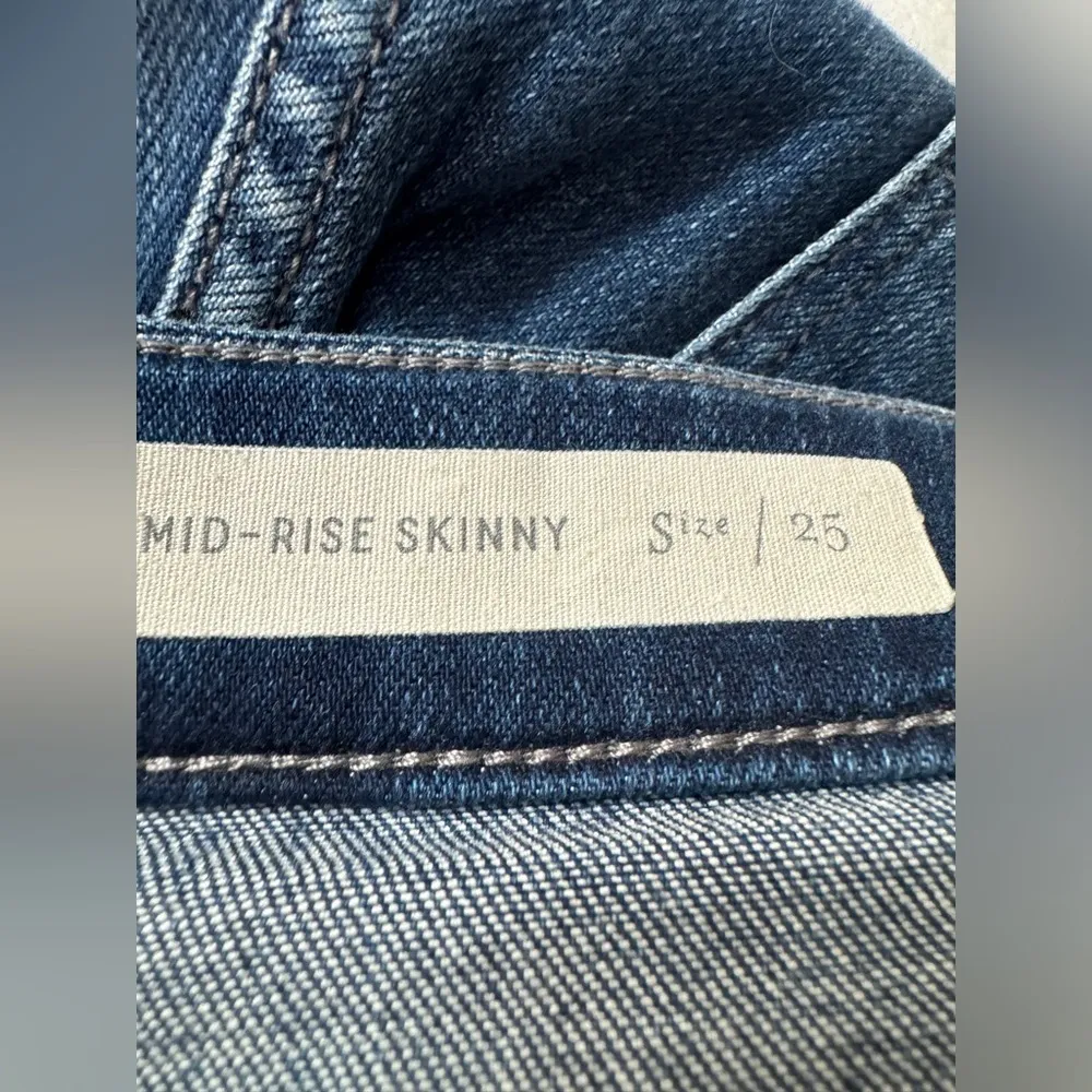 Pilcro and the Letterpress Anthropologie Jeans Mid Rise skinny  size 25 - Image 4