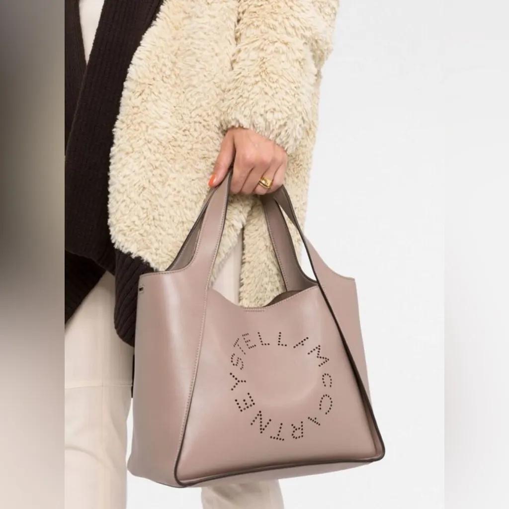 Stella McCartney Stella Logo Tote In Moss NWT - Image 6