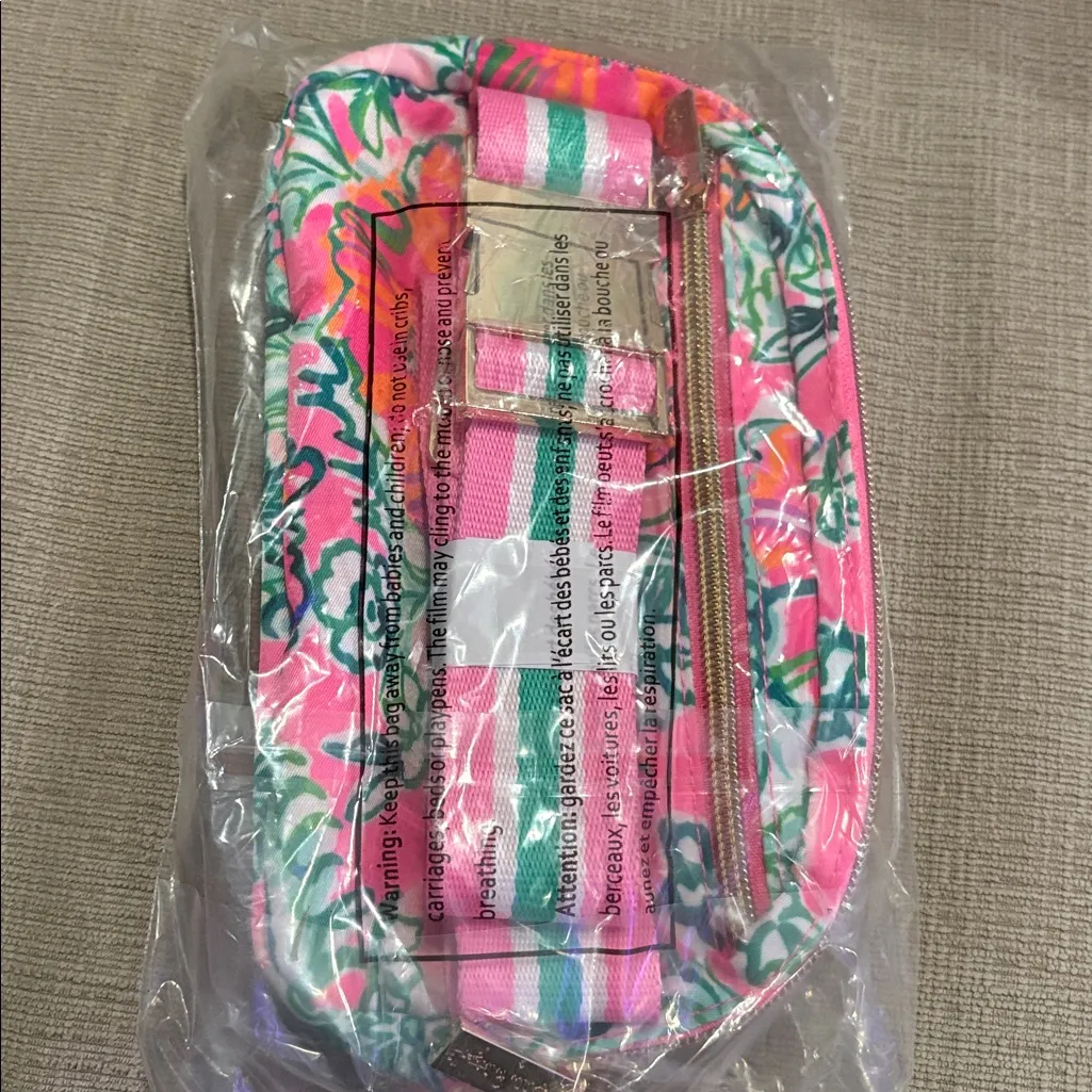 Lilly Pulitzer belt bag NEW Soleil Pink Perfect Poppy - Image 4