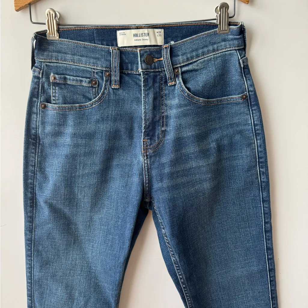 Hollister NEW NWT Athletic Skinny jeans Size‎ 28x30 Womens - Image 3