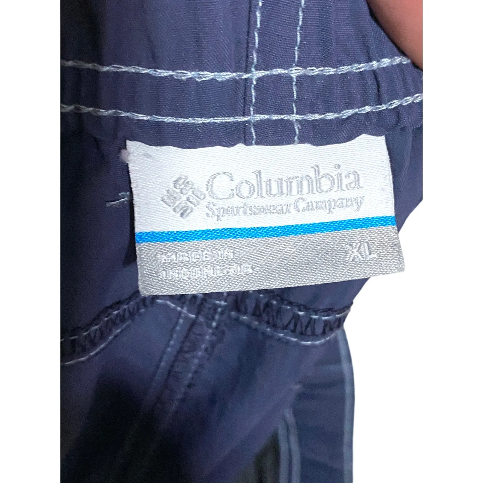 Columbia Blue Cargo Shorts Womens XL Outdoors Gorpcore Athleisure Hiking Sporty - Image 5