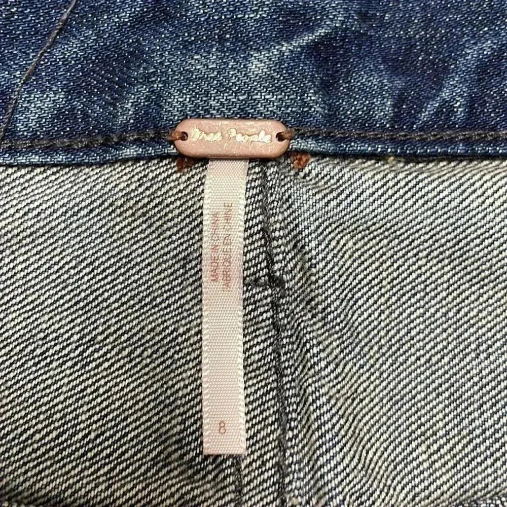 COPY - FREE PEOPLE Beat of the Music Mini Skirt Size 8 - Image 4