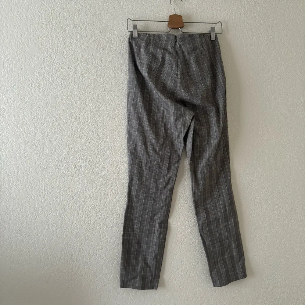 Rag & Bone Simone Pants Womens Plaid Stretch Cropped - Image 2