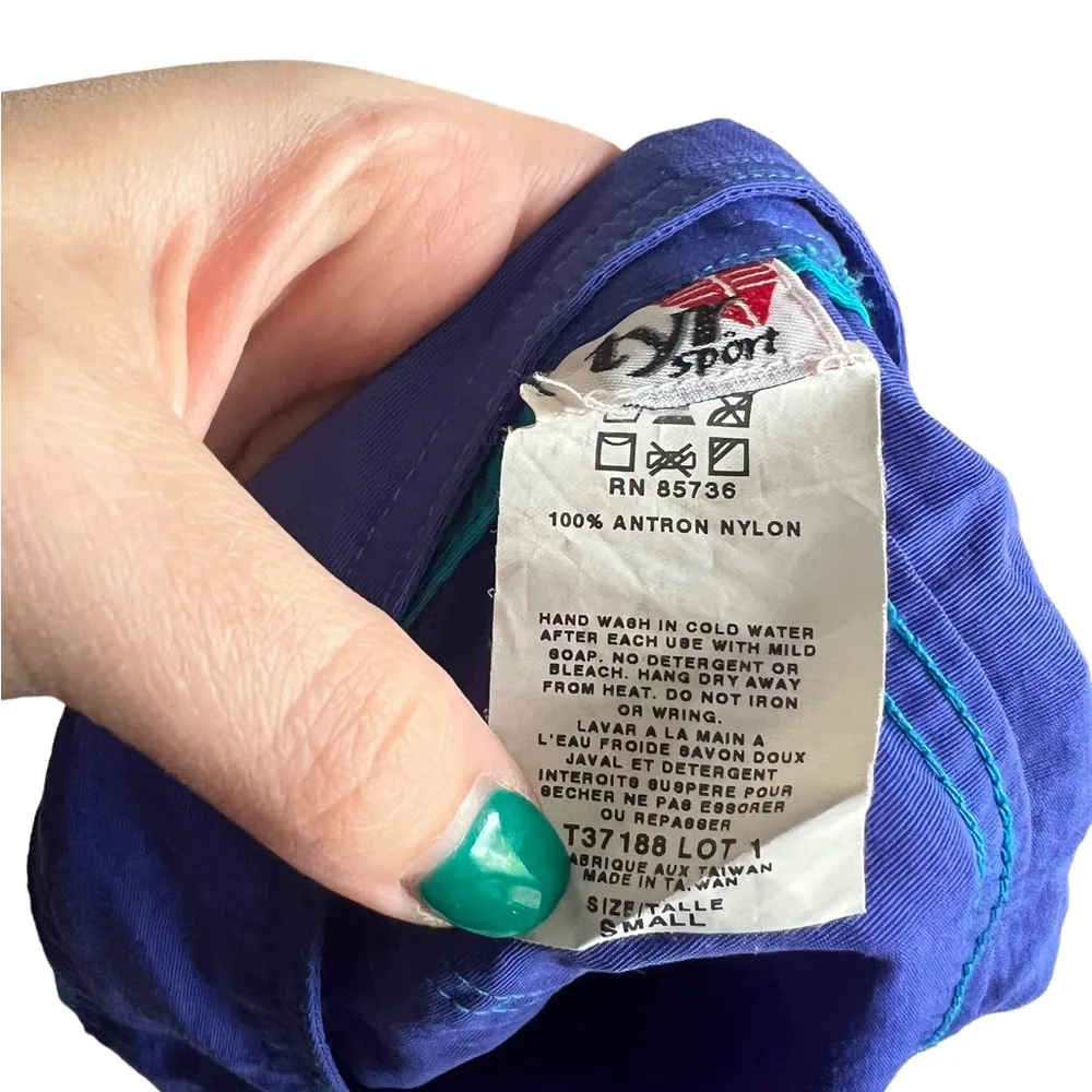 Vintage Nylon Swim Mini Skirt Small - Image 4