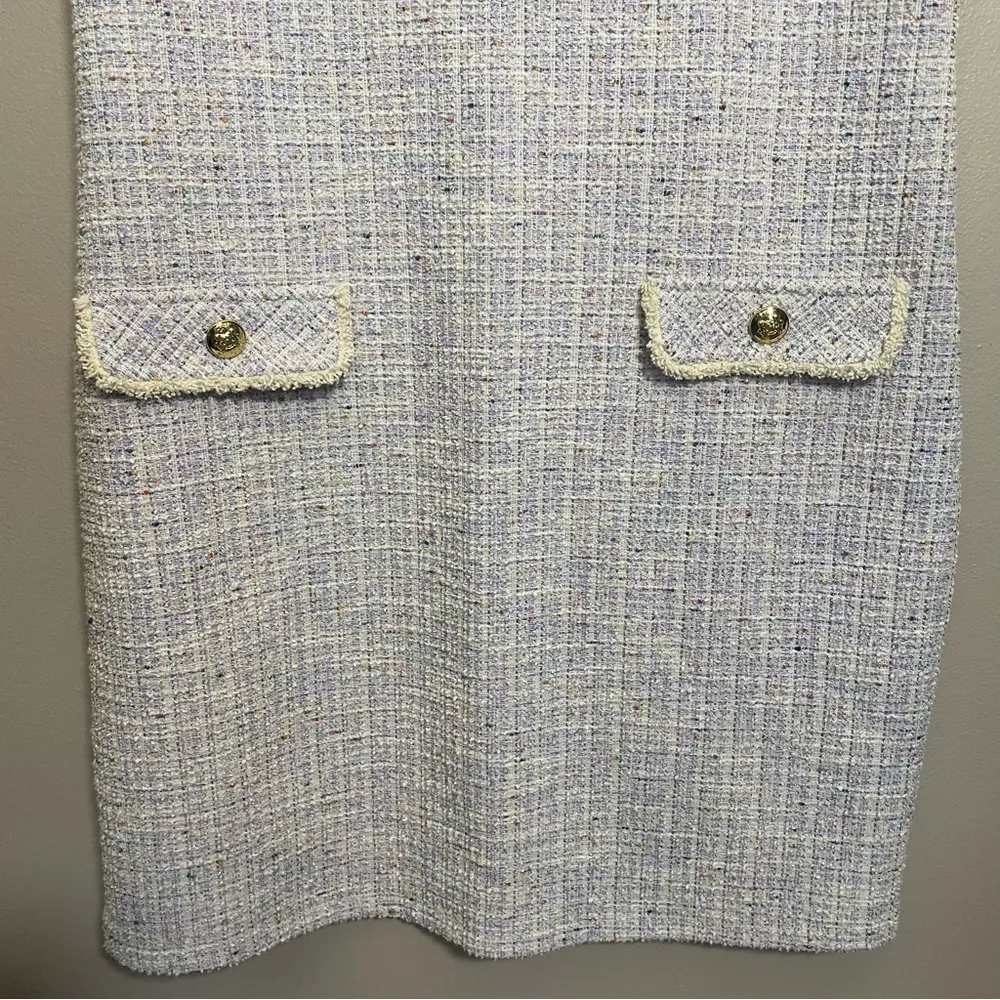 Isaac Mizrahi New York Tweed Sheath Dress - Image 6