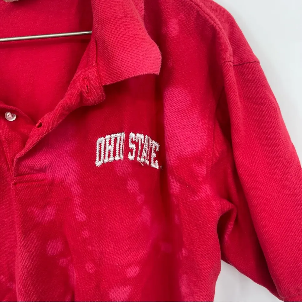 Ohio State University Collard Crop Top Size Large - Image 4