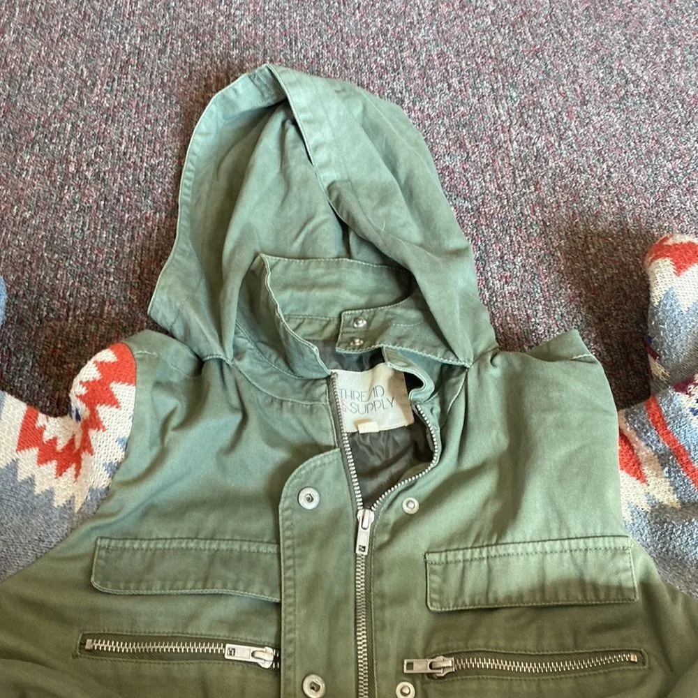 Thread & supply green jacket small - Image 7