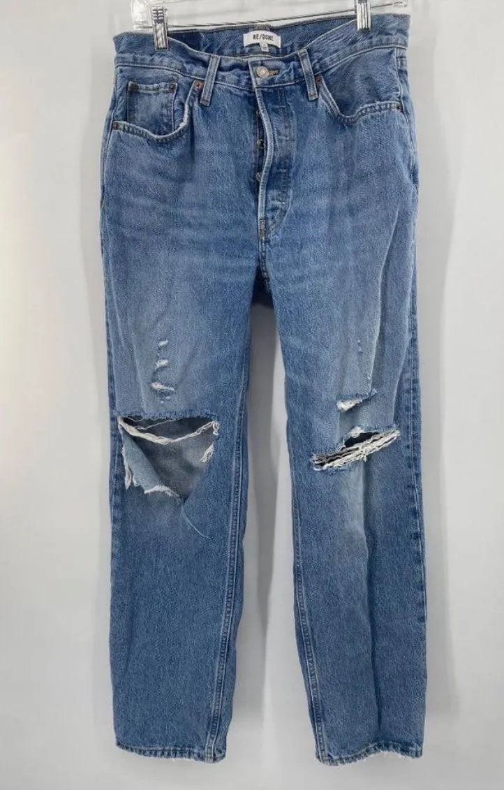 90s Distressed Jeans - Image 2