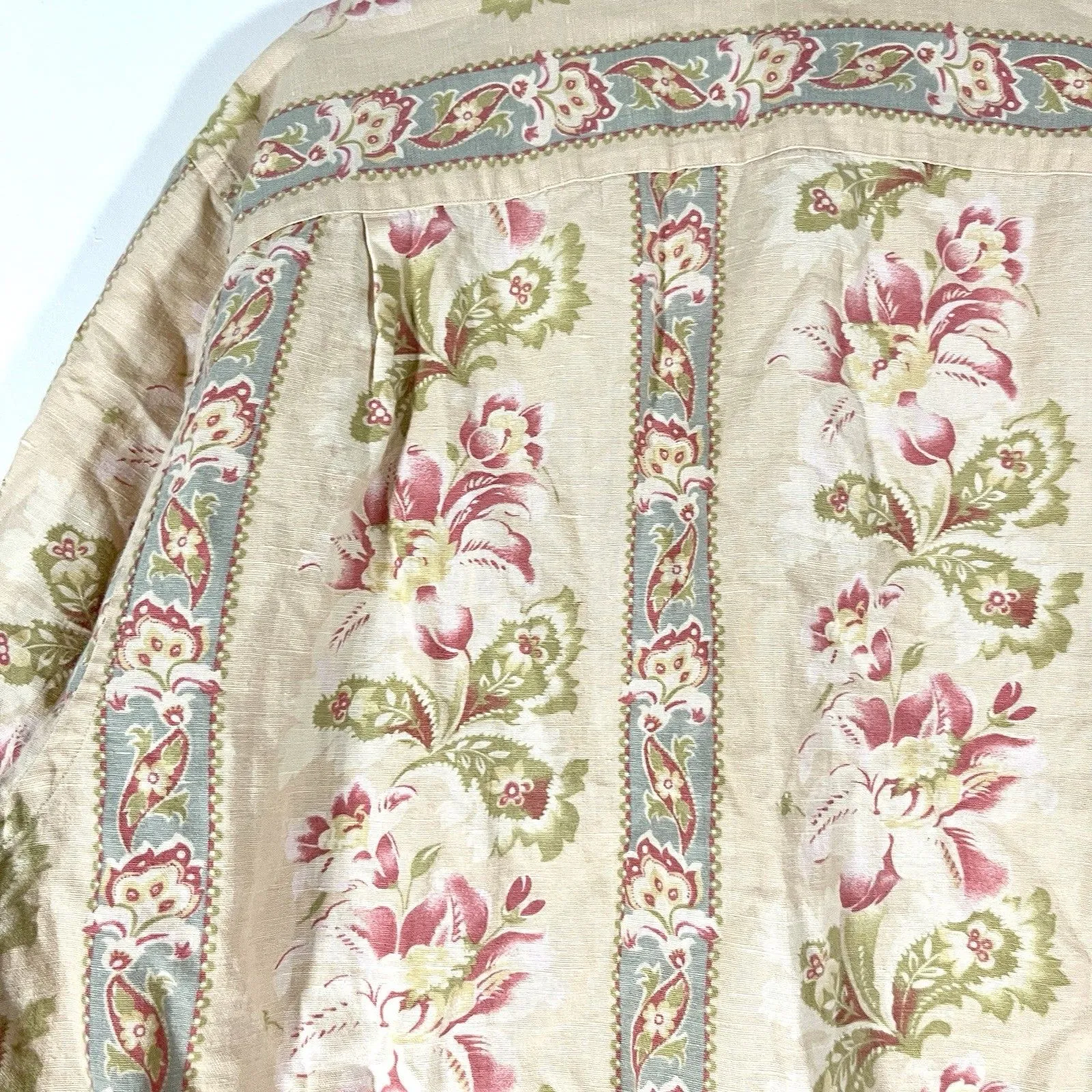 Daniel Cremieux SIGNATURE Tropical Floral Print Short Sleeve Shirt L - Image 7