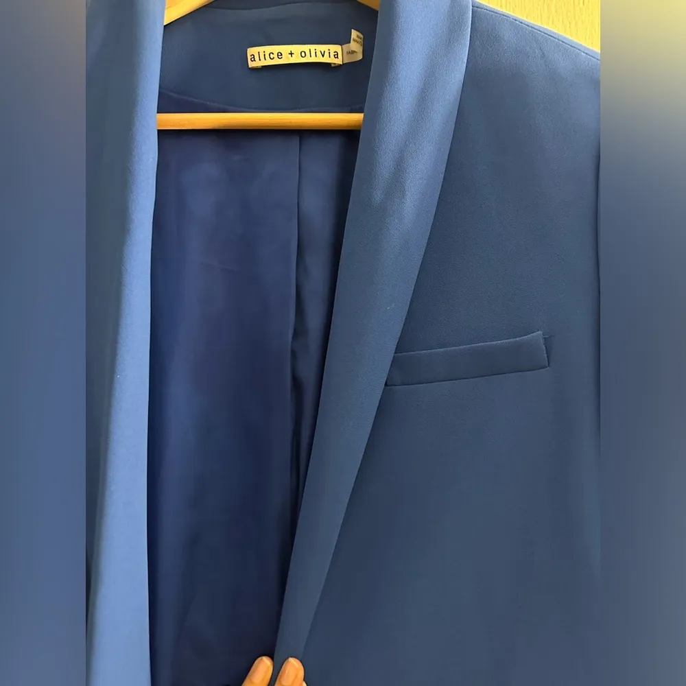 Alice and Olivia Jace Oversized Blazer Medium - Image 4