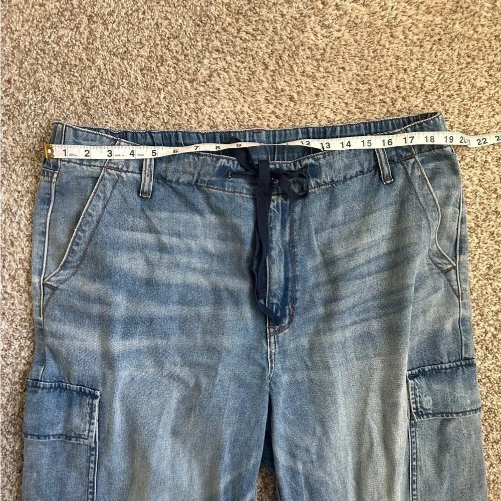 American Eagle Outfitters Drawstring Denim Joggers Jeans Streetwear Casual 18 - Image 4